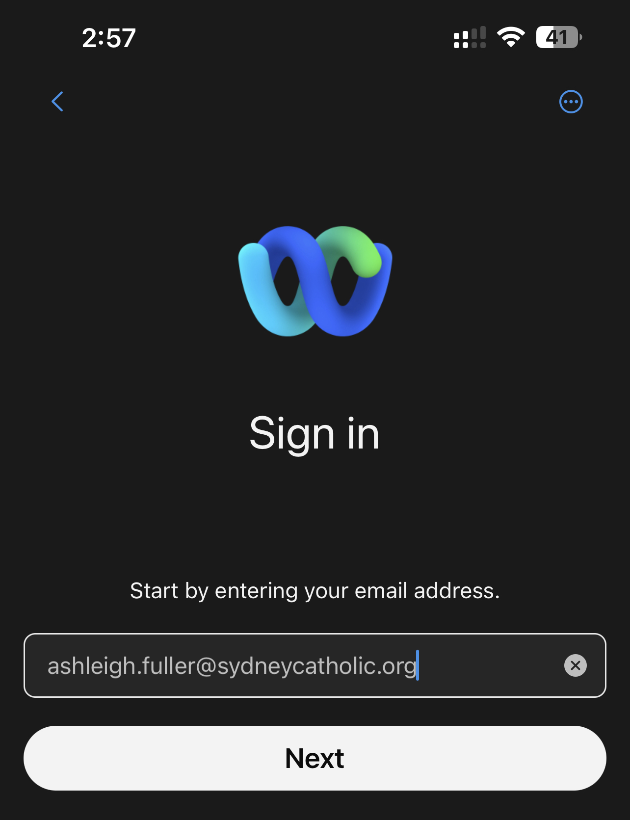 How to install webex on an iphone catholic archdiocese of sydney